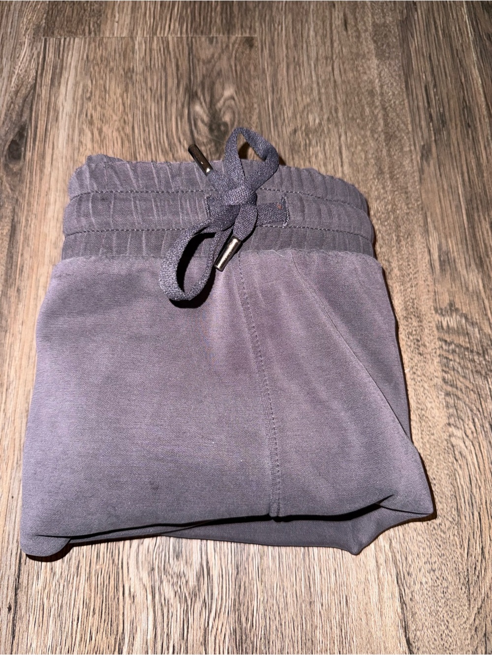 Women's Comfort Drawstring Athletic Shorts in Dusty Lavender